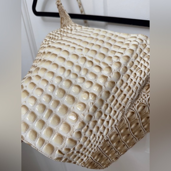 Mia Vesper Faux Croc Tiny Top in Marshmallow, size XS, perfect condition. - Picture 6 of 6